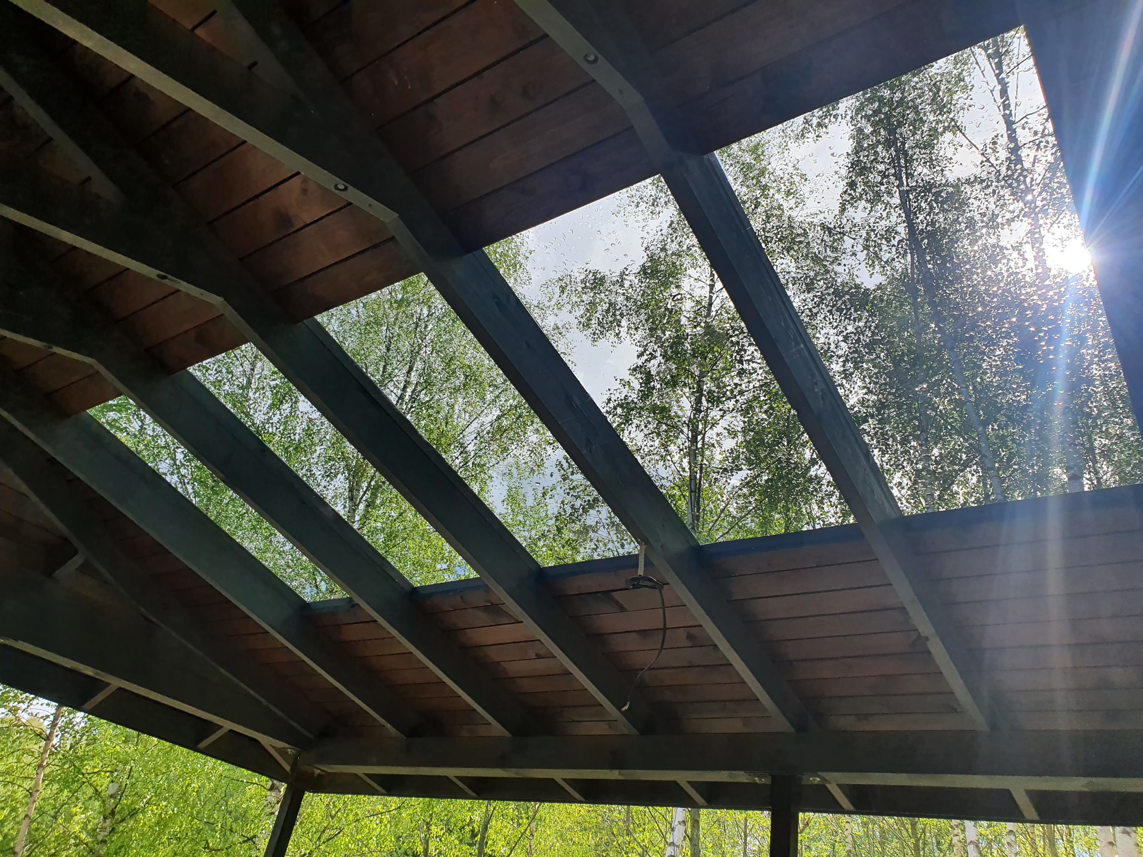 Индивидуальный навес для машин совмещенный с верандой и крыльцом - view 4