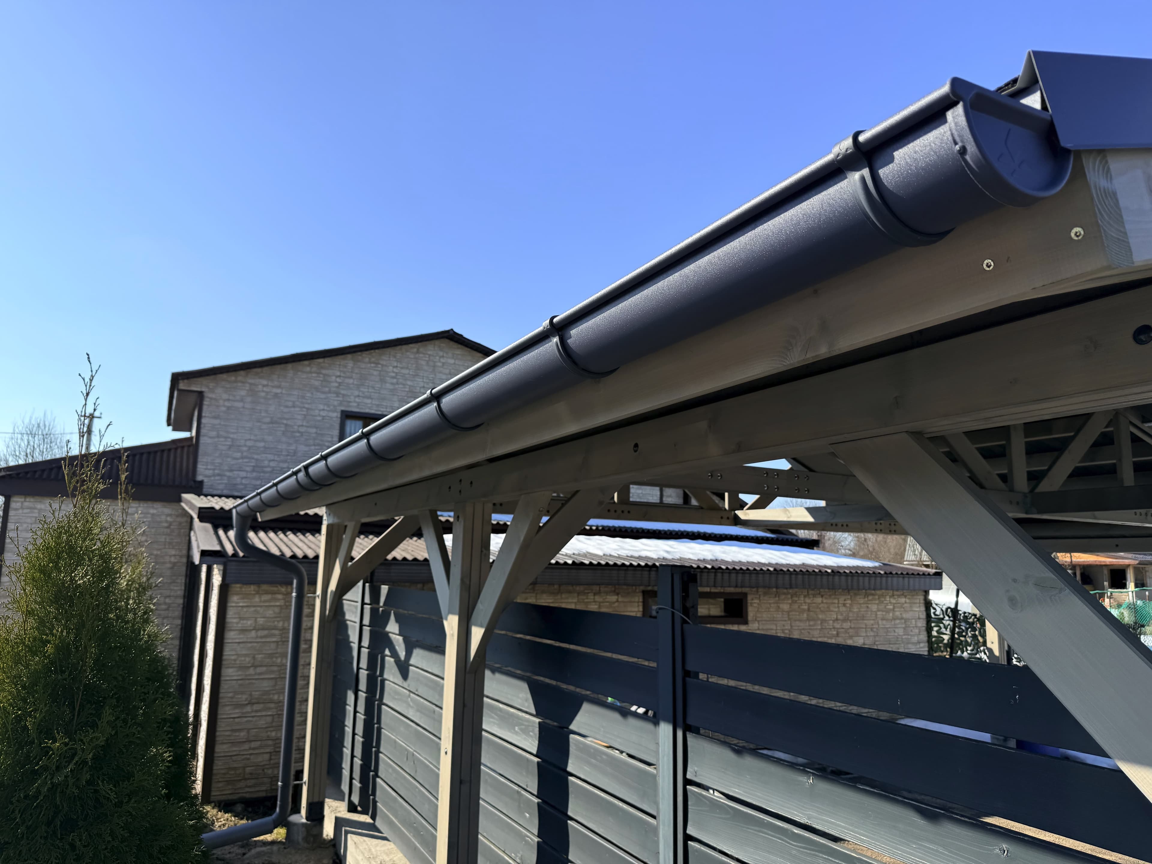 Навес для авто 7,5×6м - view 5